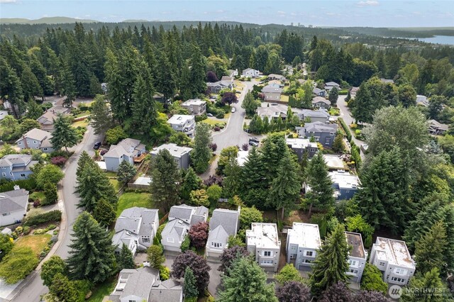 11211 NE 106th Pl, Kirkland, WA 98033 - aerial view of property's location with nearby suburban area