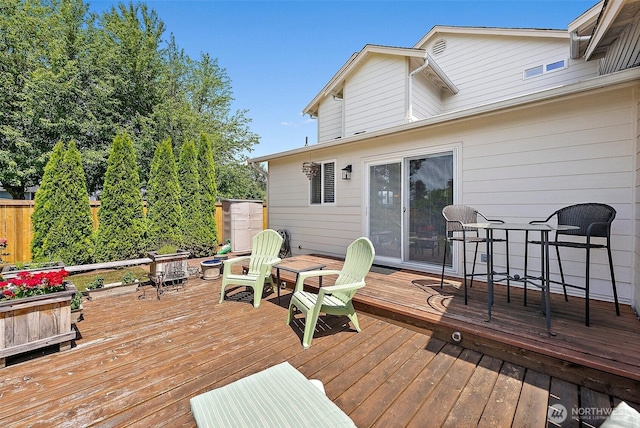 11008 36th Avenue Ct E, Tacoma, WA 98446 - view of wooden deck