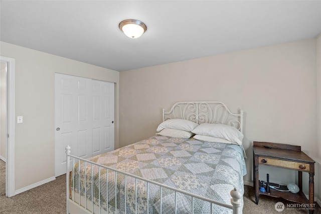 5468 Balustrade Blvd SE, Lacey, WA 98513 - bedroom with carpet and a closet