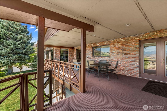 3822 School St, Wenatchee, WA 98801 - view of patio with outdoor dining area