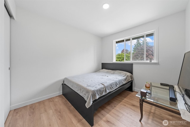 13402 60th Dr SE, Everett, WA 98208 - bedroom featuring wood finished floors and recessed lighting