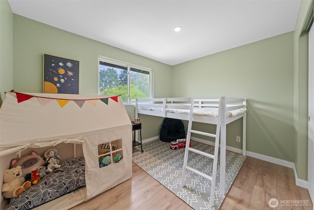 13402 60th Dr SE, Everett, WA 98208 - bedroom with wood finished floors and baseboards