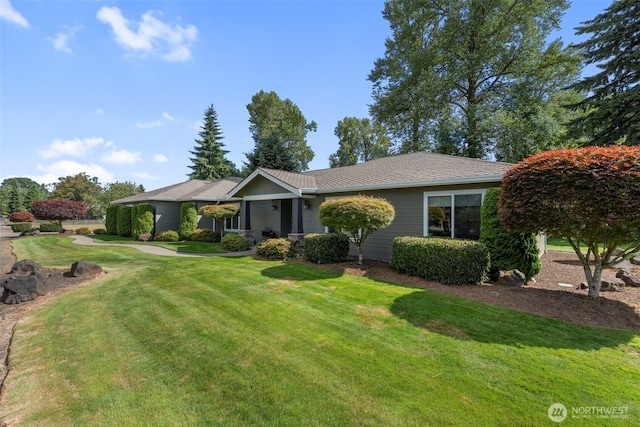 2322 Rice Rd, Chehalis, WA 98532 - ranch-style house with a front yard