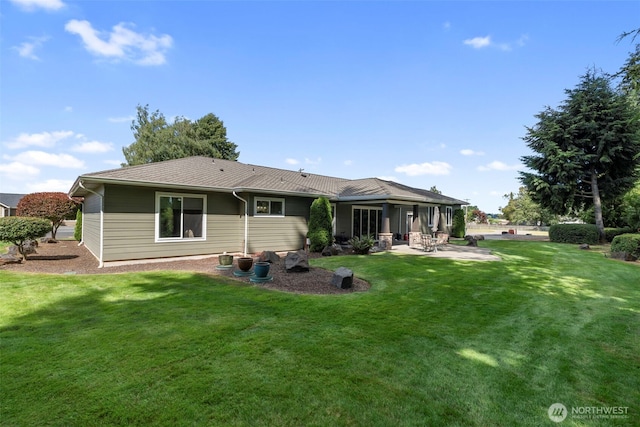 2322 Rice Rd, Chehalis, WA 98532 - back of house with a patio area and a yard