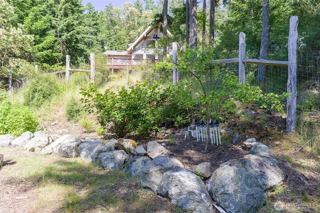 227 Bromley Dr, Orcas Island, WA 98245 - view of yard featuring a view of trees