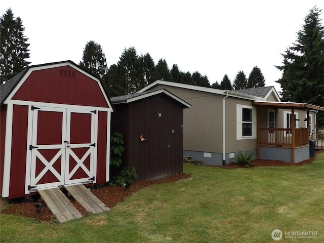 24919 Hoehn Rd Unit 65, Sedro Woolley, WA 98284 - view of shed with a porch