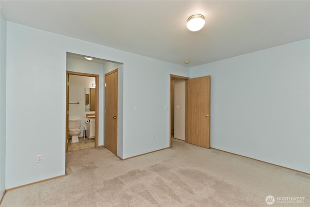 9927 140th St Ct E, Puyallup, WA 98373 - unfurnished bedroom with light colored carpet and ensuite bath