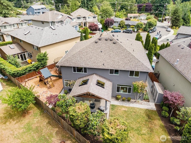 416 199th Pl SE, Bothell, WA 98012 - aerial perspective of suburban area