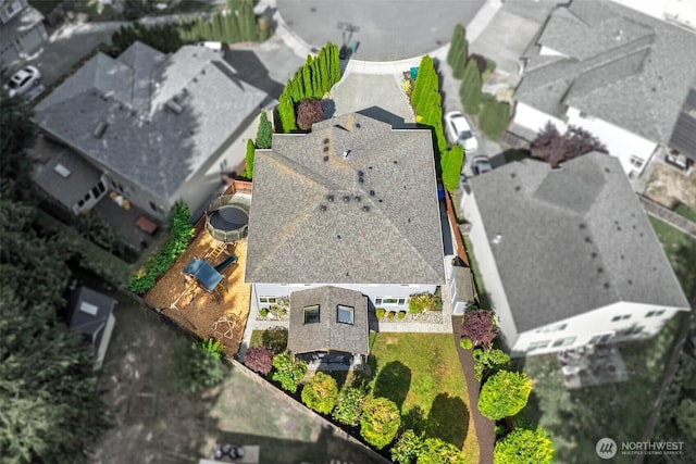 416 199th Pl SE, Bothell, WA 98012 - aerial view of residential area