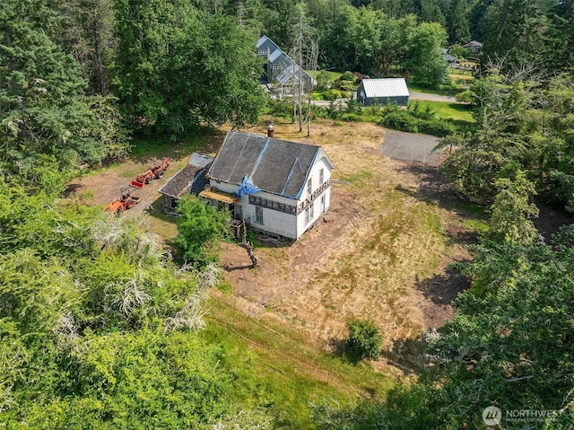 3634 Campbell St NE, Bainbridge Island, WA 98110 - view of subject property with a forest