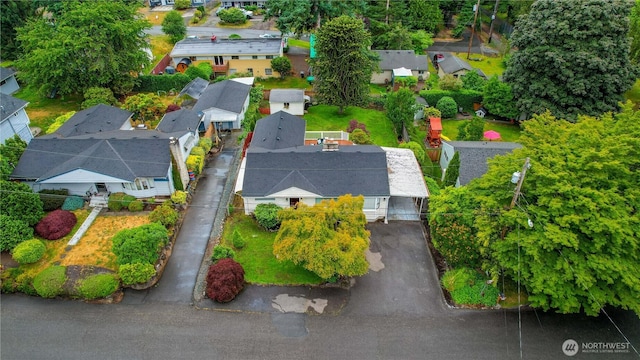 7411 201st St SW, Lynnwood, WA 98036 - aerial perspective of suburban area