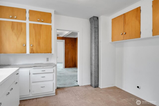 3108 S Walden St, Seattle, WA 98144 - kitchen with light countertops and baseboards