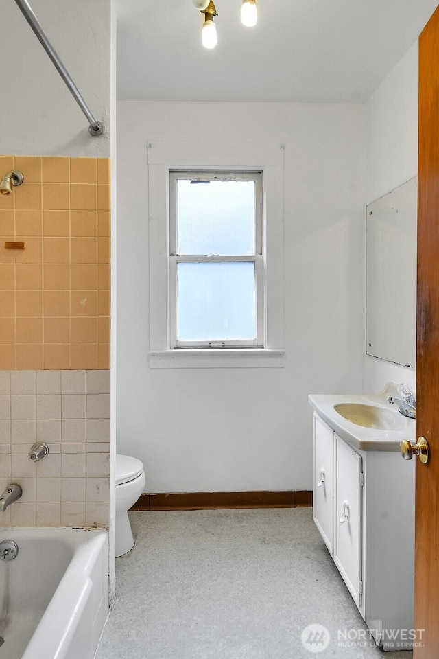 3108 S Walden St, Seattle, WA 98144 - full bathroom with vanity and shower / washtub combination