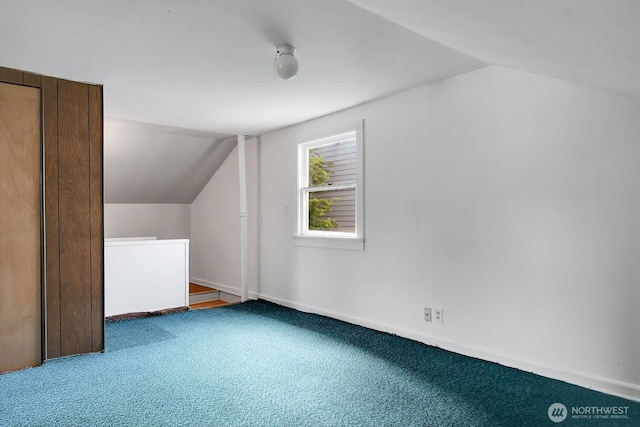 3108 S Walden St, Seattle, WA 98144 - bonus room with lofted ceiling and carpet flooring