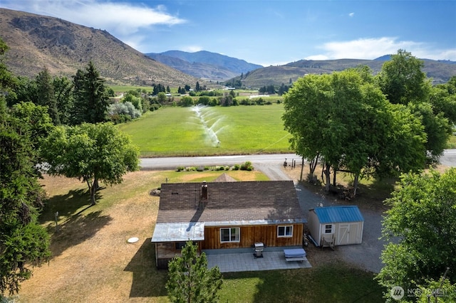 50 Lower Bear Creek Rd, Winthrop, WA 98862 - overview of rural landscape with a mountain backdrop