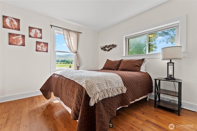50 Lower Bear Creek Rd, Winthrop, WA 98862 - bedroom with multiple windows and wood finished floors