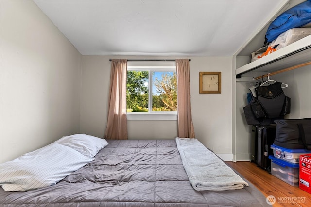 50 Lower Bear Creek Rd, Winthrop, WA 98862 - bedroom featuring wood finished floors