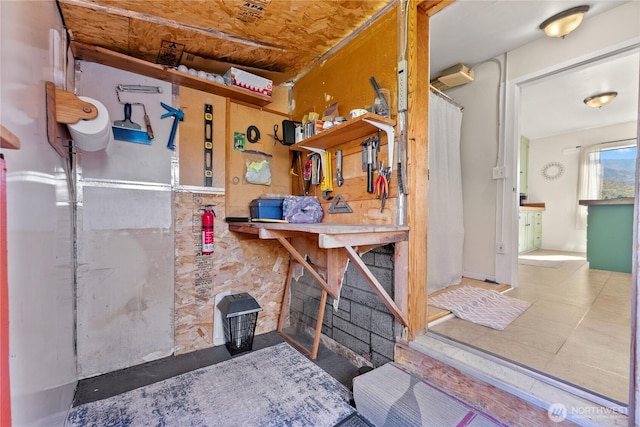50 Lower Bear Creek Rd, Winthrop, WA 98862 - misc room featuring a workshop area