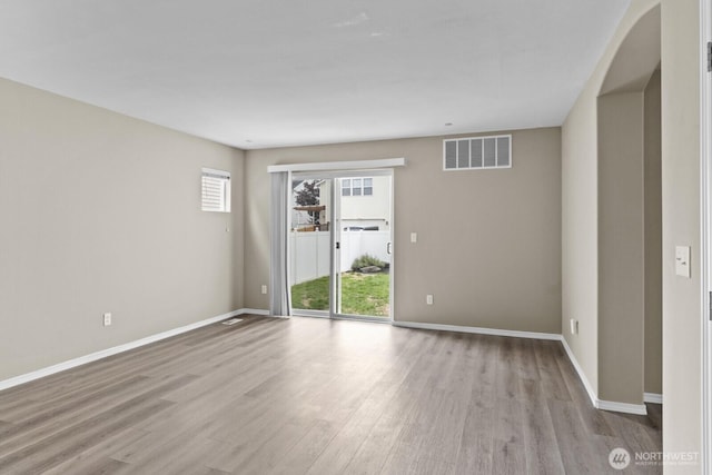 2237 Tolmie St, Dupont, WA 98327 - empty room with wood finished floors