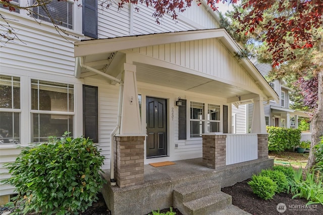 2237 Tolmie St, Dupont, WA 98327 - property entrance featuring a porch