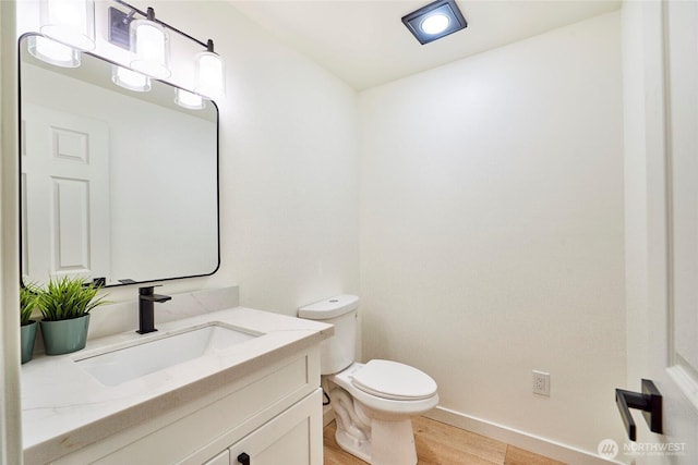 27409 146th Ave SE, Kent, WA 98042 - bathroom featuring wood finished floors and vanity