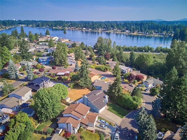 27409 146th Ave SE, Kent, WA 98042 - aerial view of property and surrounding area with a nearby body of water and nearby suburban area