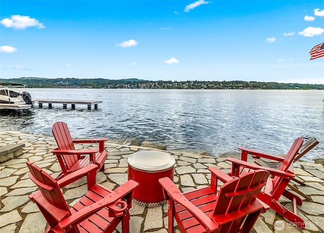8440 Benotho Pl, Mercer Island, WA 98040 - dock featuring a water view