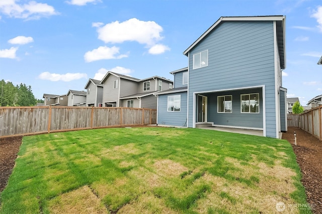 9018 Viola St SE, Tumwater, WA 98501 - back of property with a fenced backyard and a residential view