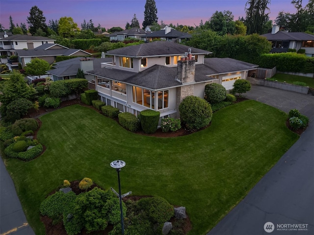 7761 Lakemont Dr NE, Seattle, WA 98115 - view from above of property