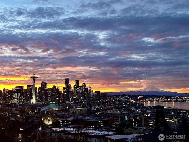 526 W Kinnear Pl, Seattle, WA 98119 - view of city skyline featuring a large body of water