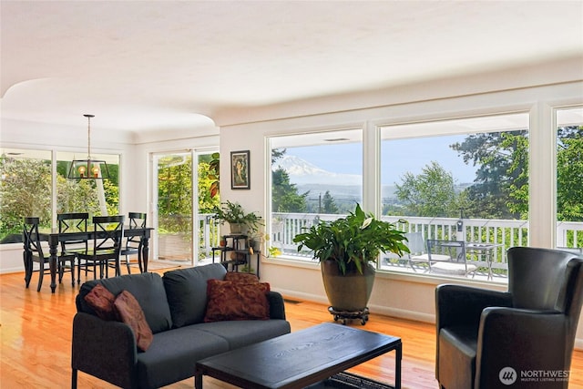 5325 Monta Vista Dr E, Edgewood, WA 98372 - living room featuring light wood-style floors