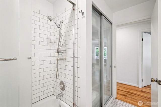 5325 Monta Vista Dr E, Edgewood, WA 98372 - full bath featuring tub / shower combination and baseboards