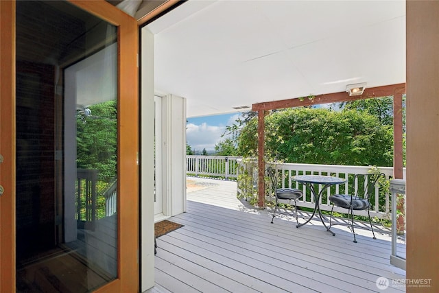 5325 Monta Vista Dr E, Edgewood, WA 98372 - doorway to outside featuring wood finished floors