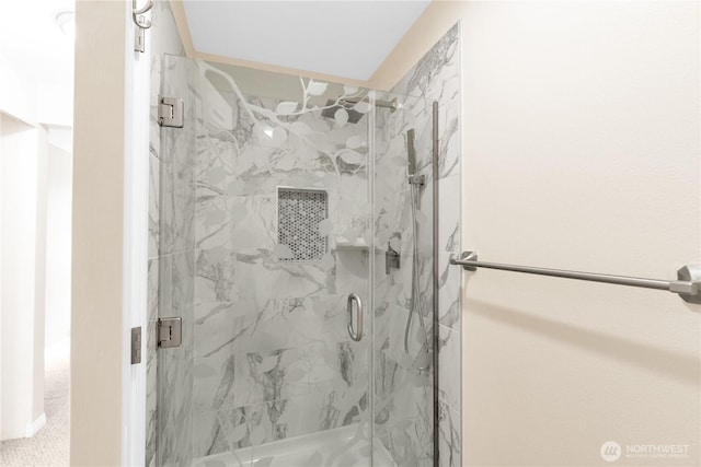 1628 118th Ave SE Unit F316, Bellevue, WA 98005 - full bath with a marble finish shower