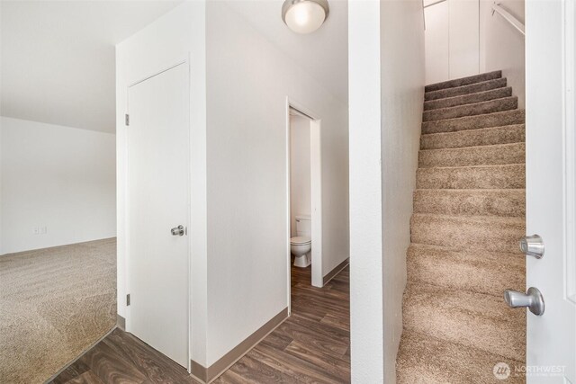 31308 107th Pl SE Unit B1, Auburn, WA 98092 - staircase with wood finished floors