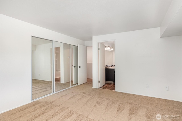 31308 107th Pl SE Unit B1, Auburn, WA 98092 - unfurnished bedroom featuring carpet floors and connected bathroom