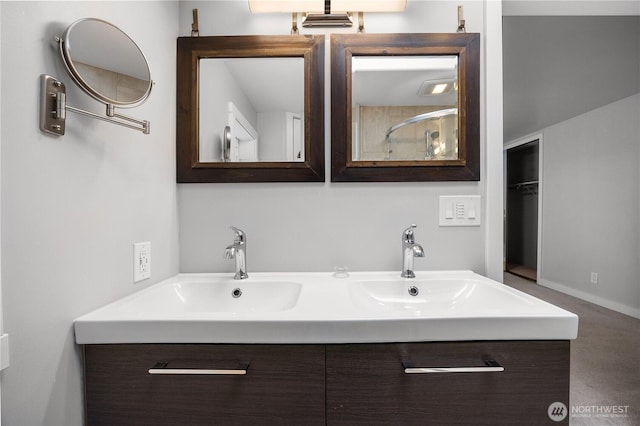 11335 NE 149th St, Kirkland, WA 98034 - full bathroom featuring double vanity