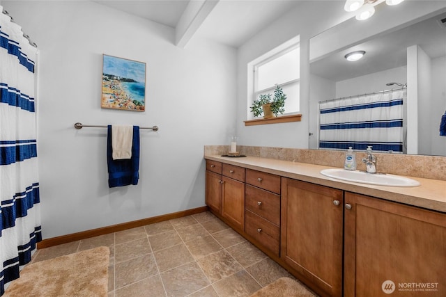 17356 Red Hawk Ct, Mount Vernon, WA 98274 - bathroom featuring vanity and baseboards
