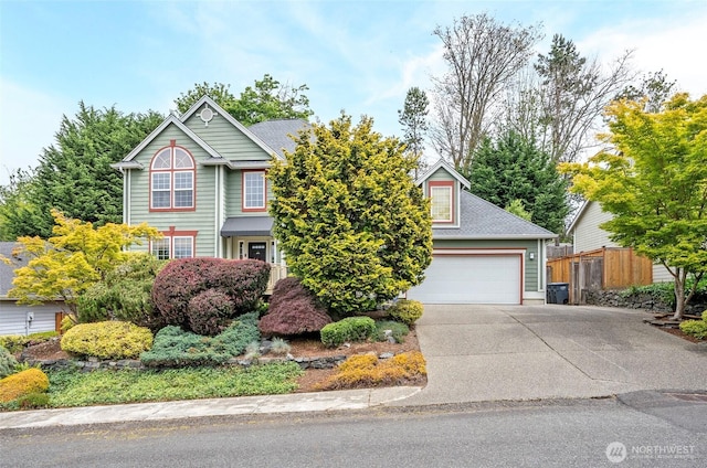2003 88th Ave W, University Place, WA 98466 - view of front of home with a garage and driveway