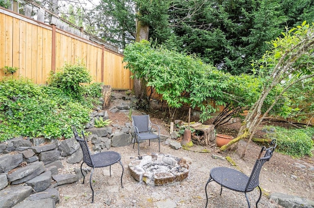 2003 88th Ave W, University Place, WA 98466 - view of patio featuring a fire pit