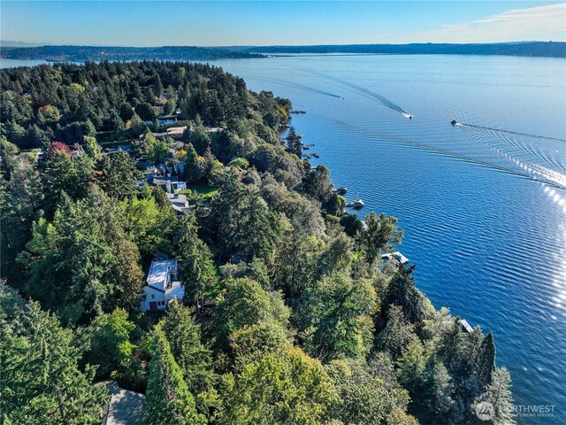 2425 Evergreen Point Rd, Medina, WA 98039 - aerial view of a large body of water