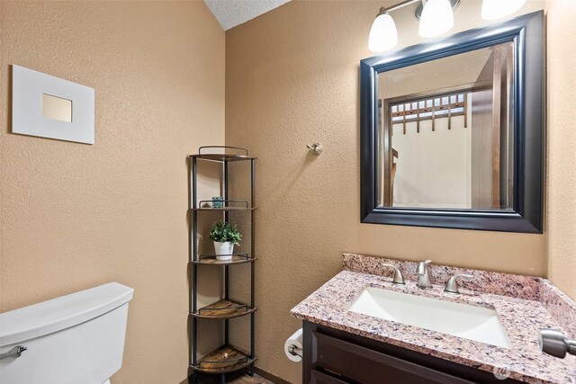 13222 76th Avenue Ct E, Puyallup, WA 98373 - half bathroom featuring toilet and vanity