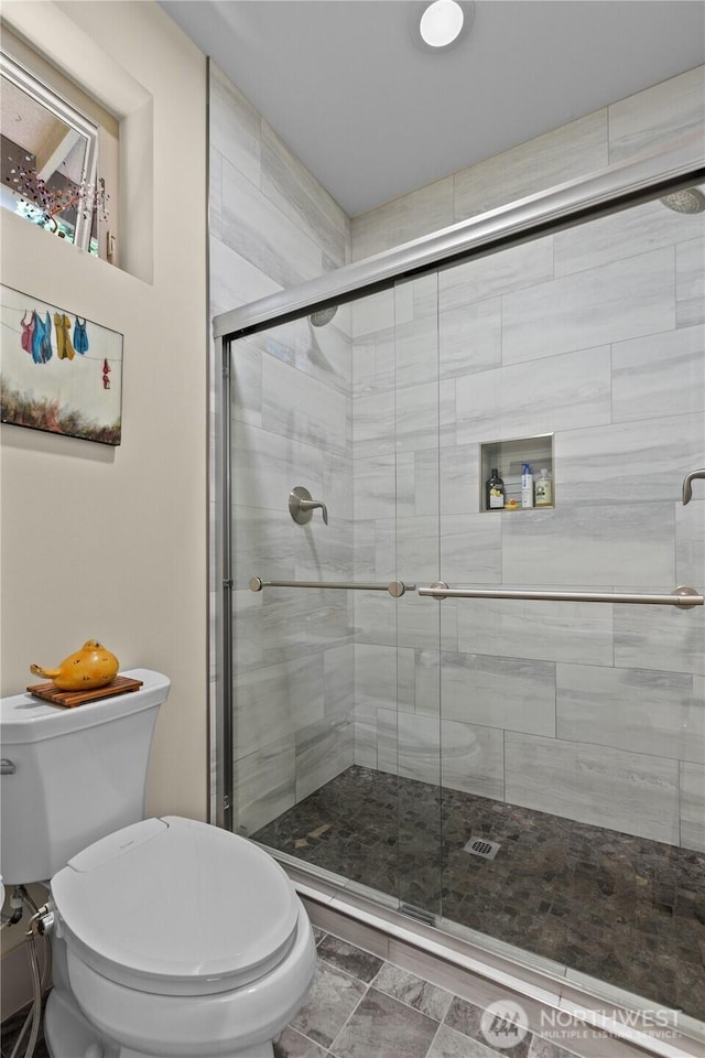 1129 Birch Falls Dr, Bellingham, WA 98229 - bathroom featuring toilet and a shower stall
