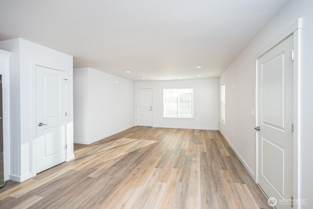 1420 W Craig St, Moses Lake, WA 98837 - spare room with light wood-type flooring and recessed lighting