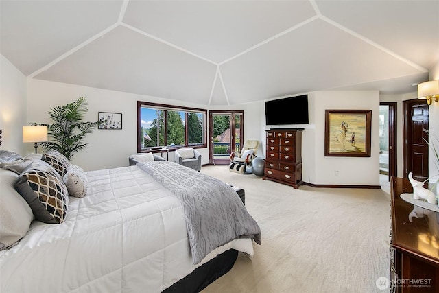 21031 49th Ave SE, Bothell, WA 98021 - bedroom with light colored carpet and lofted ceiling