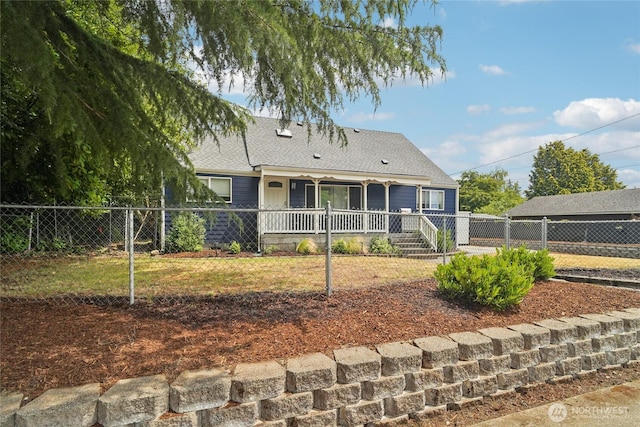 6817 S D St, Tacoma, WA 98408 - view of front of home featuring a porch