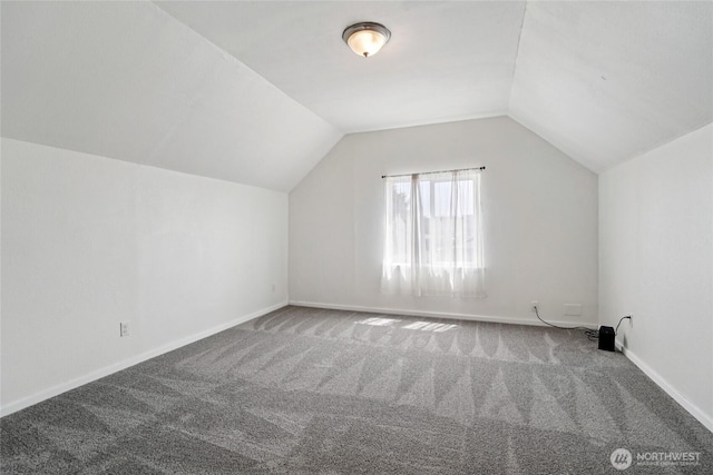 6817 S D St, Tacoma, WA 98408 - bonus room featuring carpet floors and vaulted ceiling
