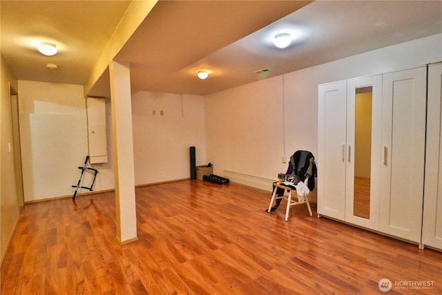 11219 4th Pl S, Seattle, WA 98168 - finished below grade area with wood finished floors