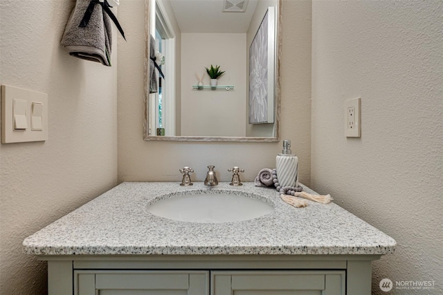 1732 NW 29th Cir, Camas, WA 98607 - bathroom featuring vanity and a textured wall
