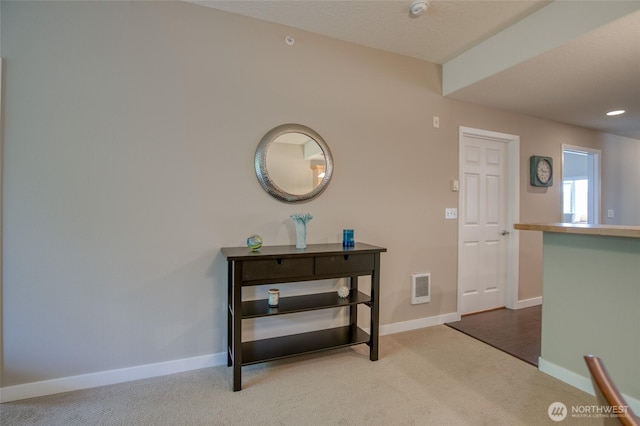 262 Oyhut Bay Blvd SW Unit 204, Ocean Shores, WA 98569 - hall with carpet floors and baseboards